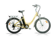 3台の援助の水平なペダルの援助の自転車は、二重壁の女性電気自転車を合金にします