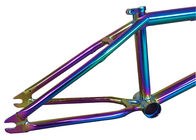 20インチBMXの自転車の虹フレームの油の流出の完全なcrmoの上の管20.75&quot; RC 336mmの統合された頭部のTubeMidのbbの取り外し可能なブレーキ
