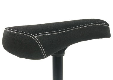 コンボ合金の座席ポストが付いている黒いサドルBMXのフリースタイルのバイクの部品の脂肪質のタイプ座席