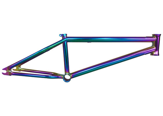 20インチBMXの自転車の虹フレームの油の流出の完全なcrmoの上の管20.75