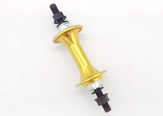 多色刷りのアルミ合金のバランスは36Hの軸受けBMX前部自転車のハブを密封した