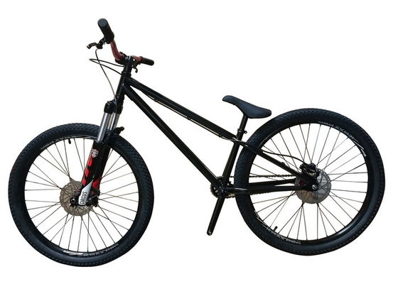 26インチの土のジャンプのハードテイルのクロス・カントリーのバイクのクロモリフレームの懸濁液のフォーク