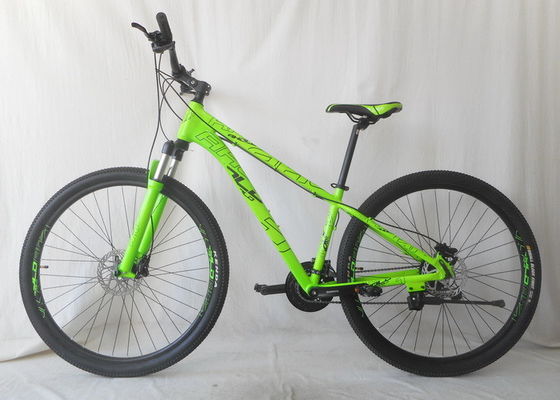 ディスク ブレーキのハードテイルのクロス・カントリーのバイクの合金の倍の壁の縁120mmポリ塩化ビニールのグリップ