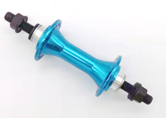 多色刷りのアルミ合金のバランスは36Hの軸受けBMX前部自転車のハブを密封した